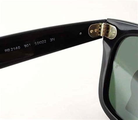 check ray ban serial number.